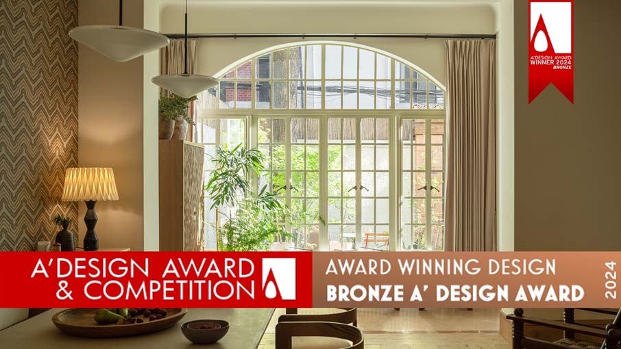 秀舍设计于意大利A' 设计大奖赛中获奖